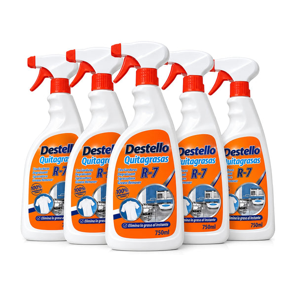 Spray Dégraissant / Détachant Destello x5