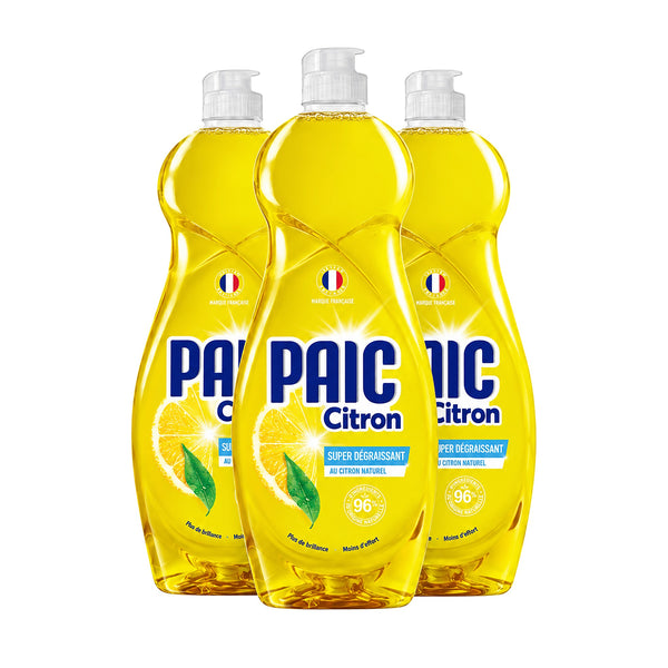 Liquide vaisselle Paic Citron, lot de 3