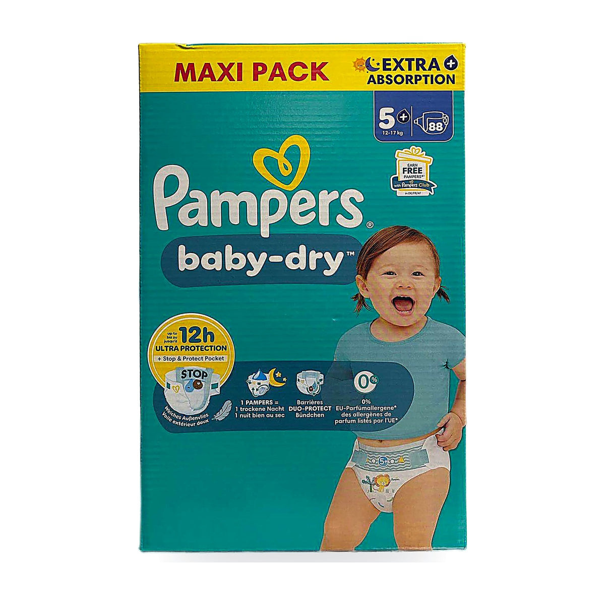 Pampers taille 5+