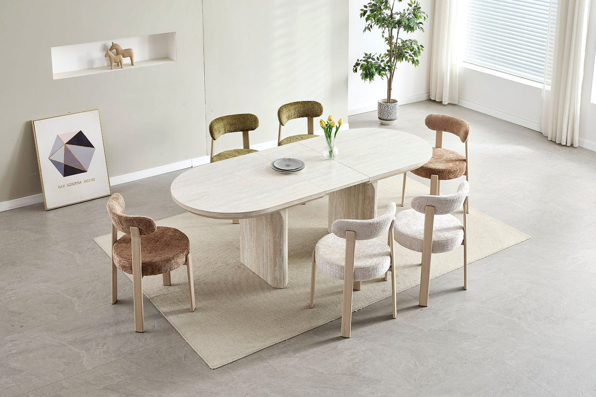 Table à manger extensible Nora