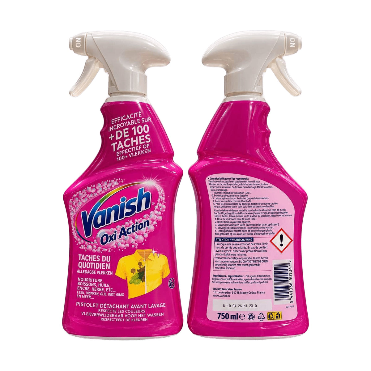 Vanish – Spray détachant