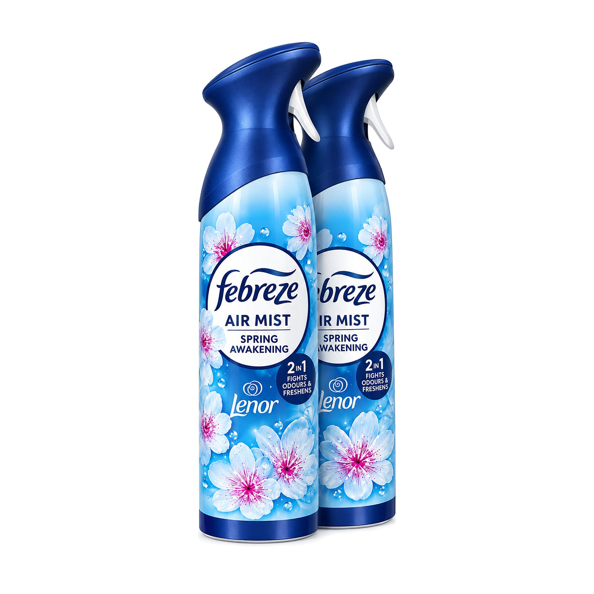 Spray d'intérieur Febreze Air Mist 185ML x2